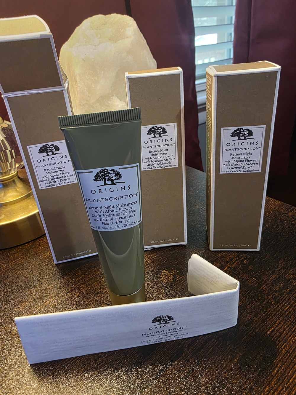 Origins Plantscription Retinol Night Moisturizer - Olive Green Tubes 3 NEW
